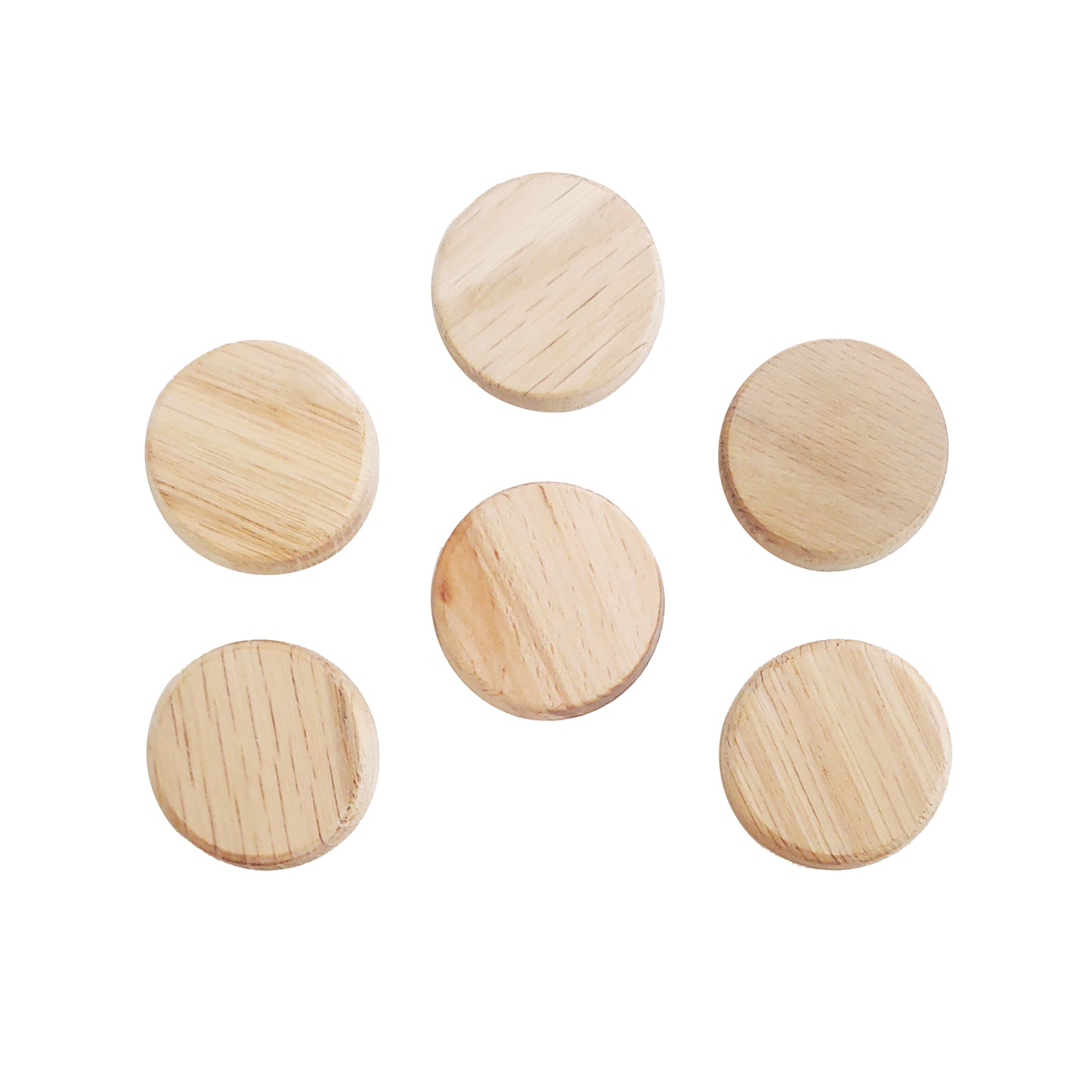 Newel Post Fastener Accessory Wood Plugs 6 Pack - 1.5"