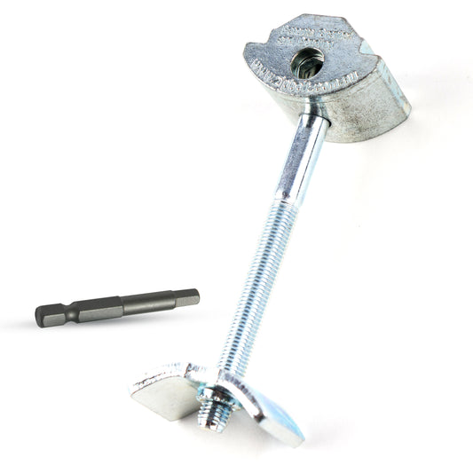 10.500 Countertop Miter Connector — Joint Connector Drawbolt for Joining Countertops, Butcher Blocks, Furniture, and More - Single-Handed Tightening