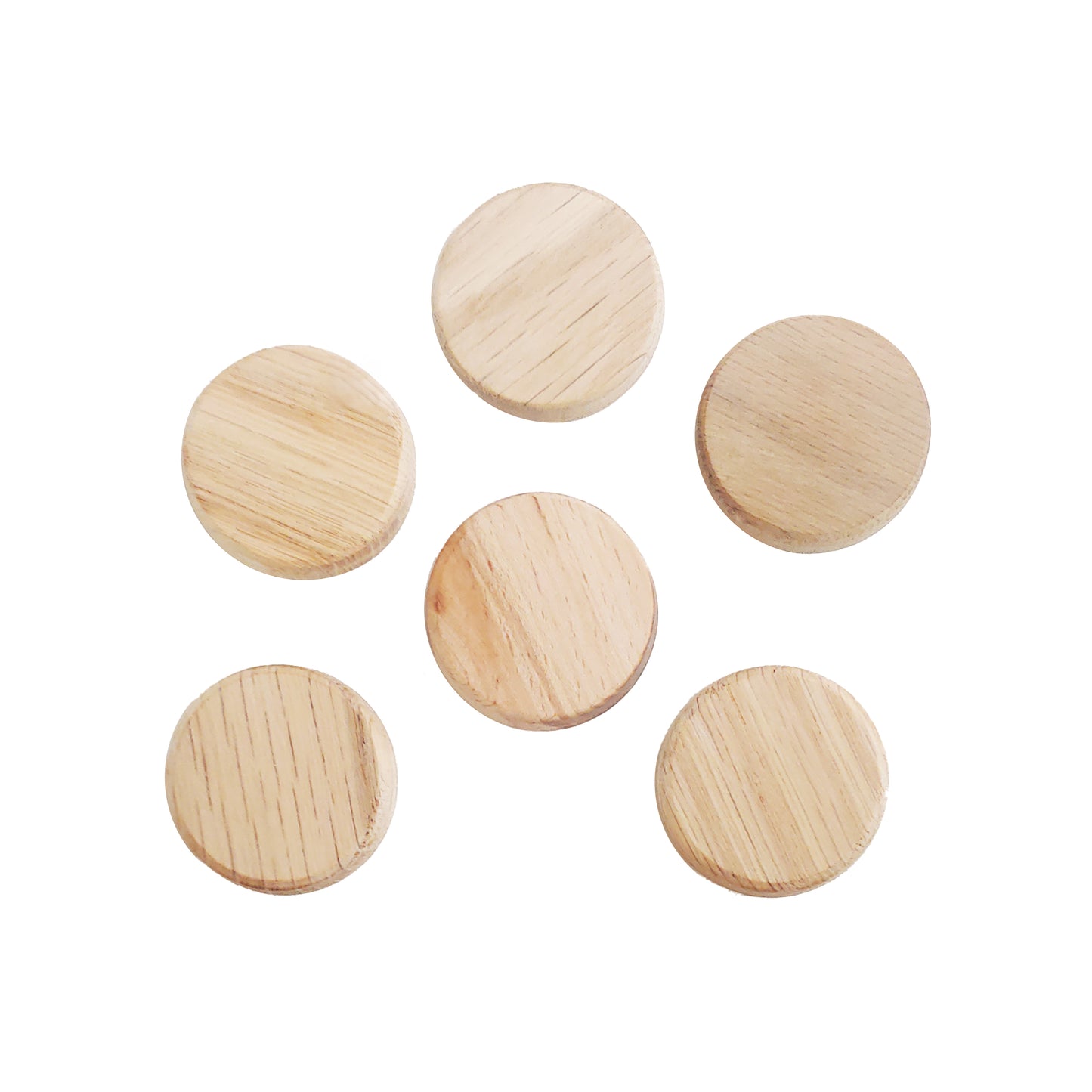 Newel Post Fastener Accessory Wood Plugs 6 Pack - 1.5