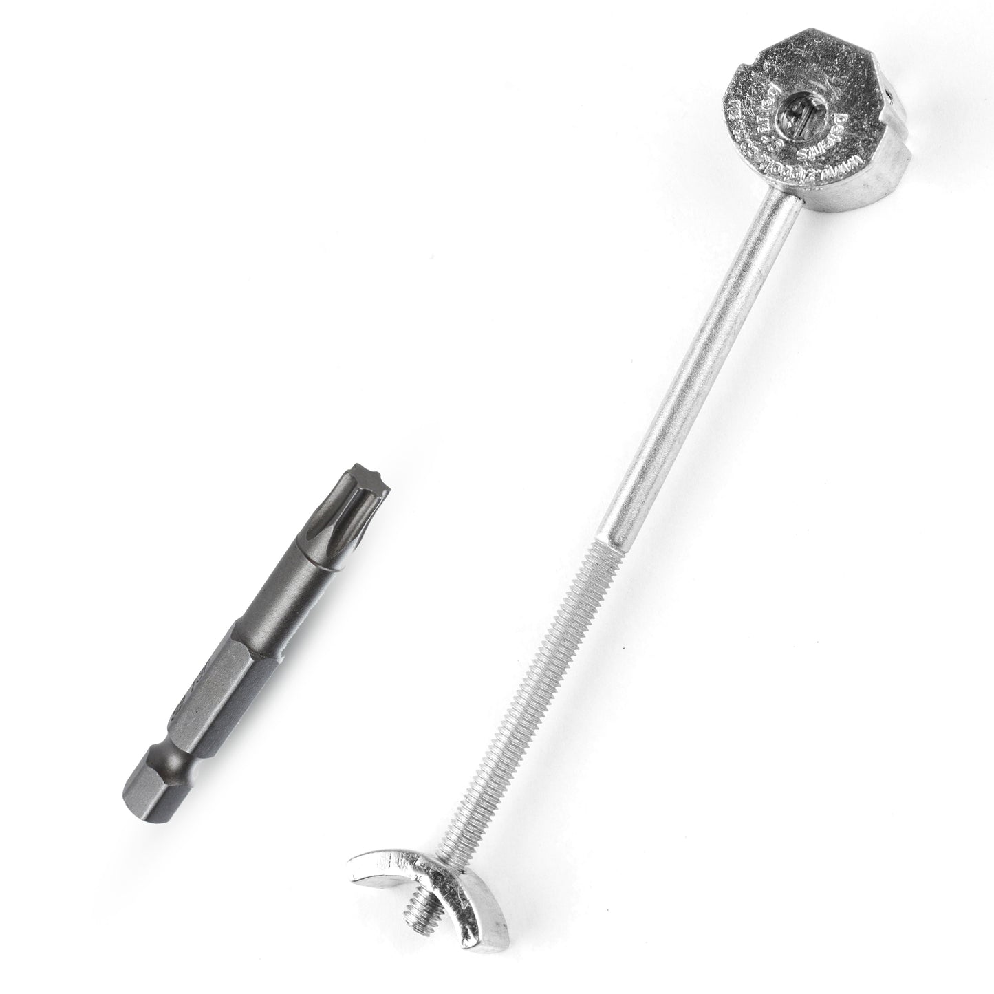 18.100 Ultra Slim Countertop Miter Connector — Joint Connector Drawbolt for Joining Countertops, Butcher Blocks, Furniture, and More - Single-Handed Tightening