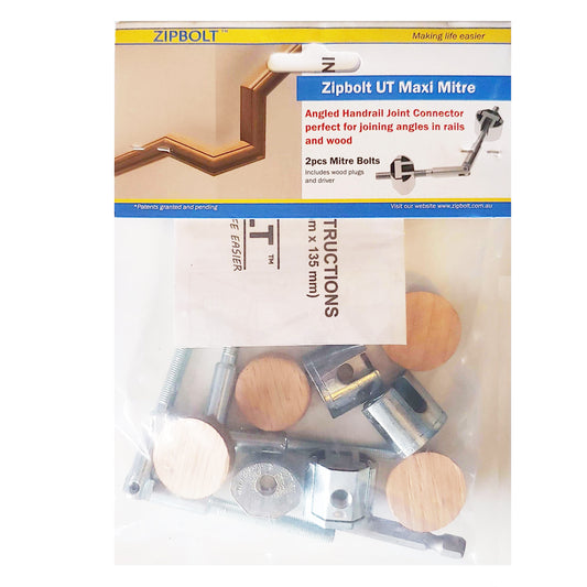 11.610 Maxi Mitre Connector - Connects Mitered Staircase Handrail Sections