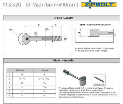13.520 - ST Midi - 10 Pack
