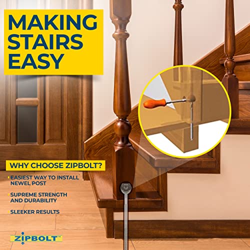 14.110 Super UT Newel Post Fastener — Quick and Easy WrenchFree Insta