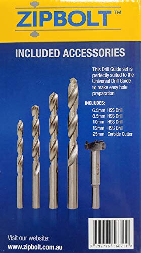 40.280 Universal Drill Guide for Staircase Handrails and Furniture Connectors Zipbolt