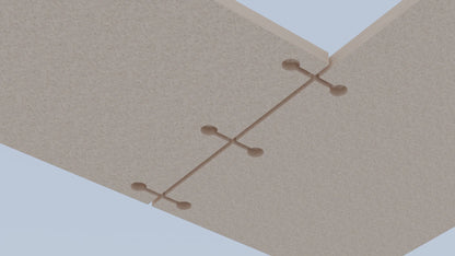 10.700 Countertop Miter Connector — Joint Connector Drawbolt for Joining Countertops, Butcher Blocks, Furniture, and More - Single-Handed Tightening